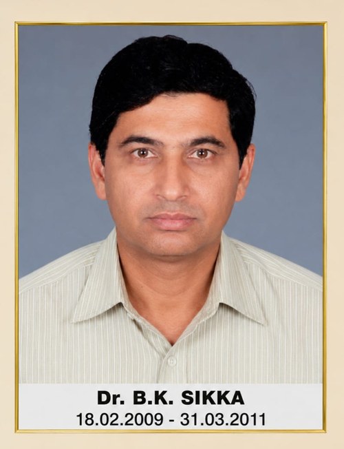 Dr. B.K. Sikka