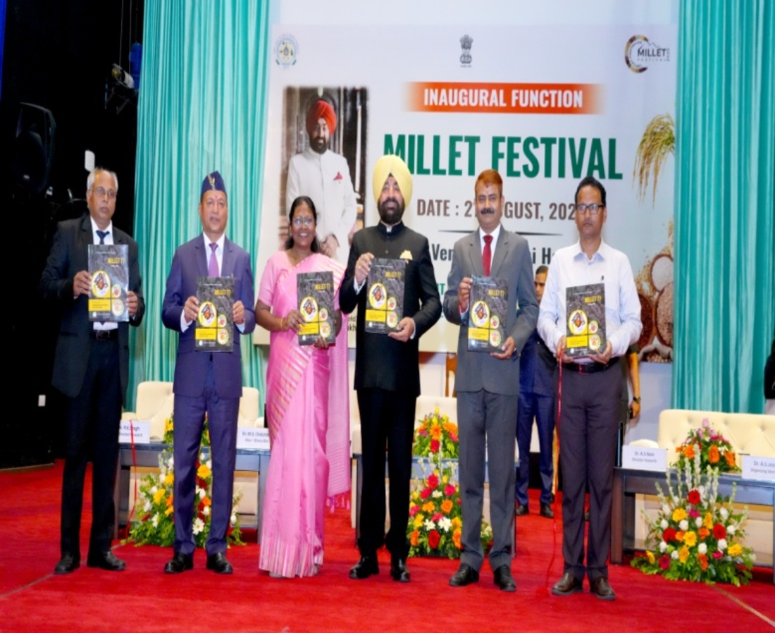 Release of Millet 77: A Recipe Book by the Honourable Governor