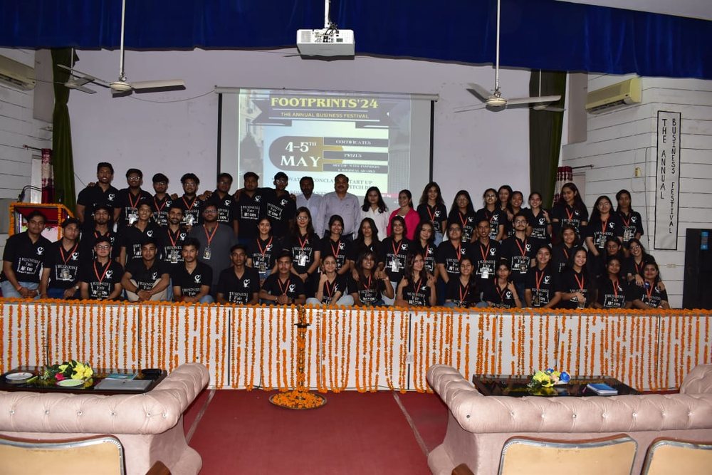 The Director interacting with participants during Innovation Conclave at Footprint24